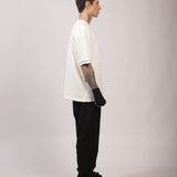 Camiseta Quadrilê Oversized Offwhite
