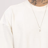 Camiseta Quadrilê Oversized Offwhite