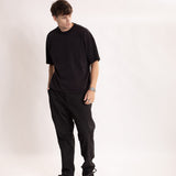 Camiseta Oversized BOX Suedine Preto