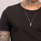 Camiseta Clássica Pré-Lavada de Algodão Premium Preto