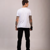 Camiseta Clássica Pré-Lavada de Algodão Premium Branco