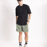 Camiseta Oversized 1.0 Pré-lavada de Algodão Premium Preto