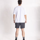 Camiseta Oversized 1.0 Pré-lavada de Algodão Premium Branco