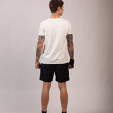 Camiseta Relax Pré-Lavada de Algodão Premium Offwhite