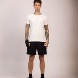 Camiseta Relax Pré-Lavada de Algodão Premium Offwhite