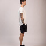 Camiseta Relax Pré-Lavada de Algodão Premium Offwhite