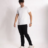 Camiseta Tecnológica Modal Masculina Offwhite