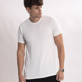 Camiseta Tecnológica Modal Masculina Offwhite