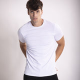 Camiseta Tecnológica Modal Masculina Branco