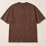 Camiseta Quadrilê Oversized Marrom