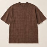 Camiseta Quadrilê Oversized Marrom