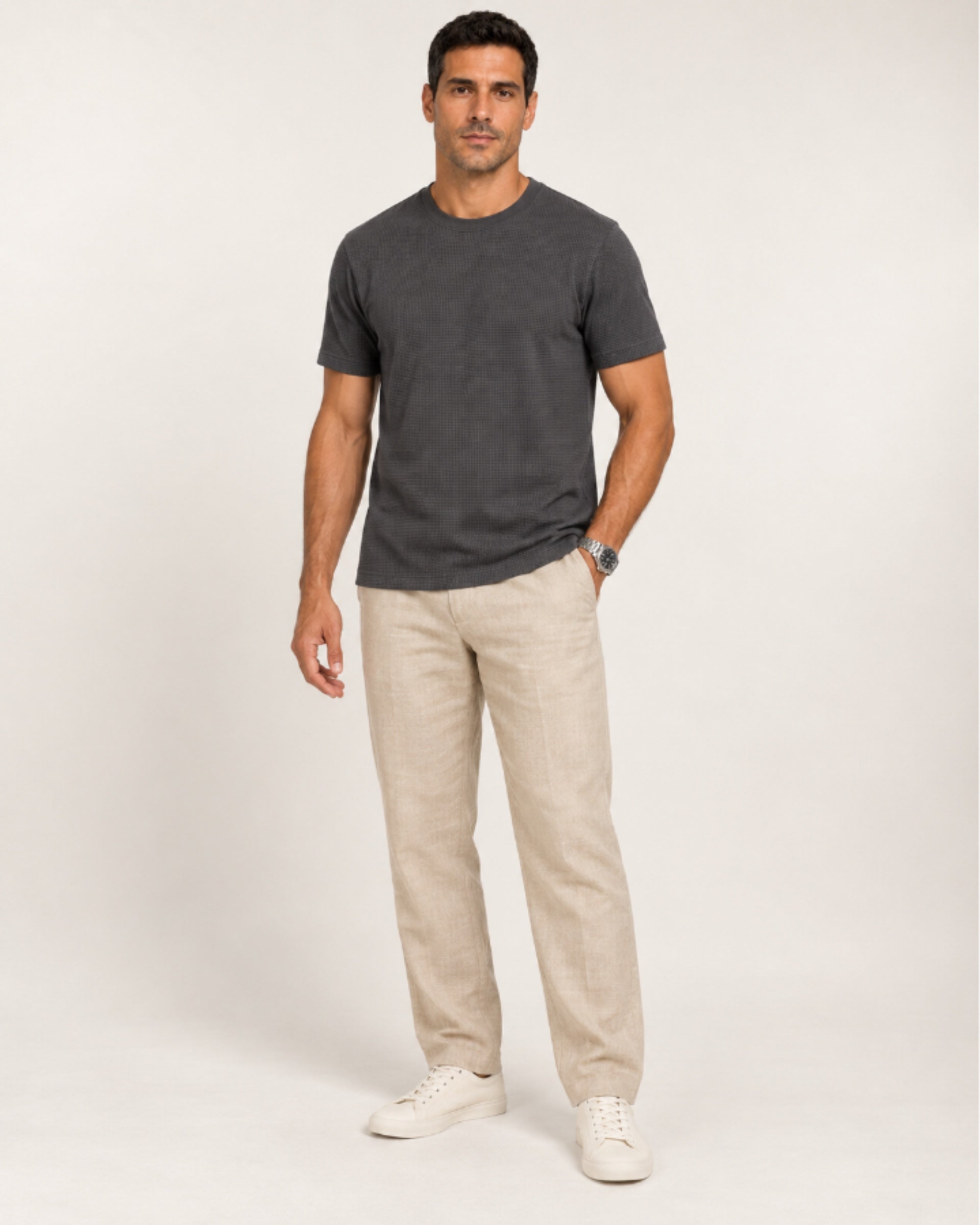 Camiseta Quadrille Classic Grafite