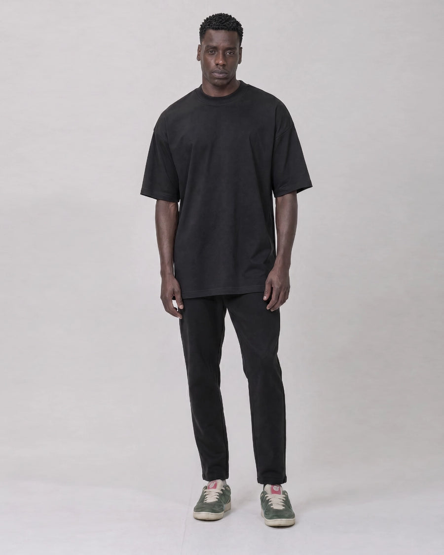 Camiseta Oversized Suedine Preto