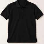 Camisa Polo Piquet Masculina Preta