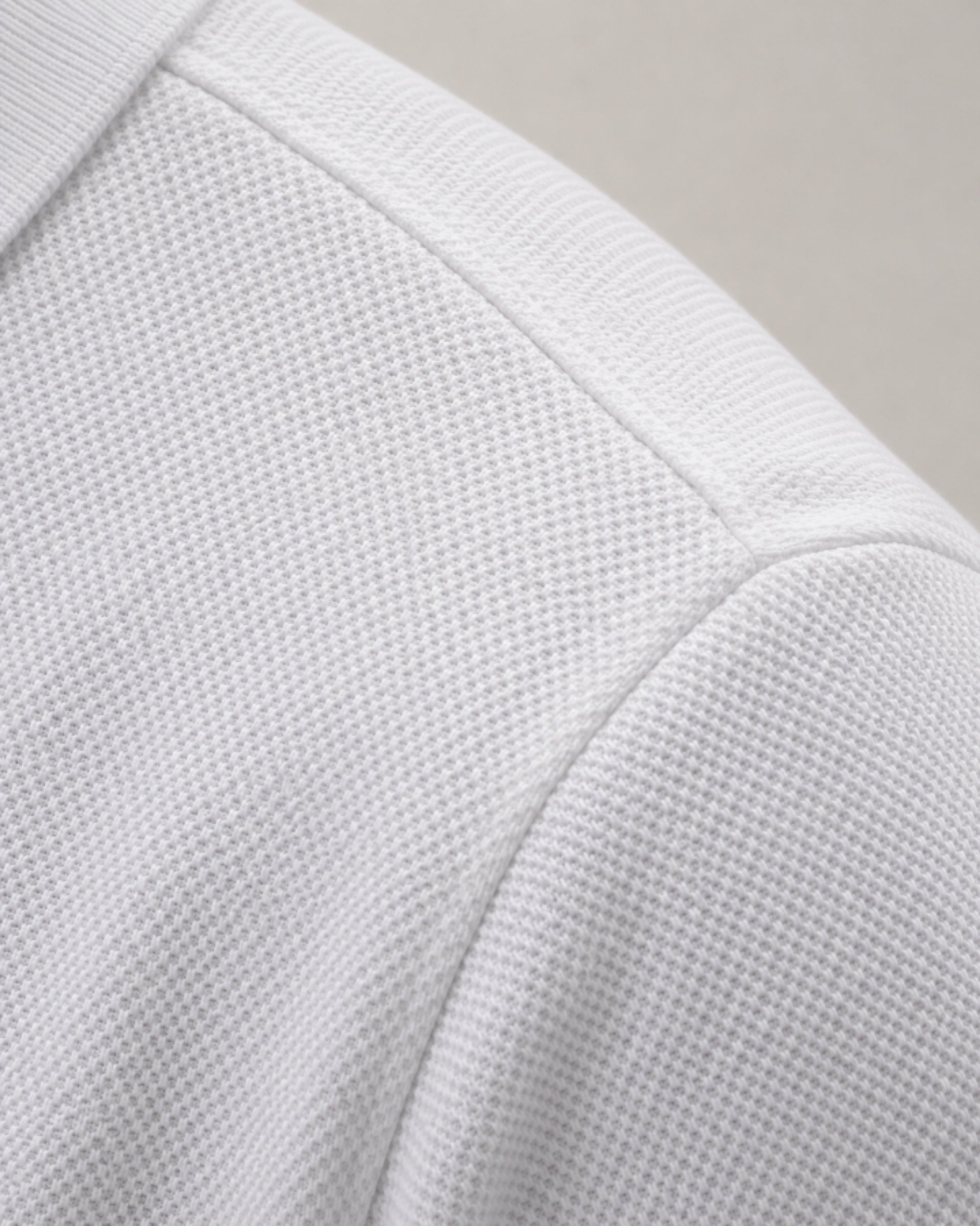 Camisa Polo Piquet Masculina Branca