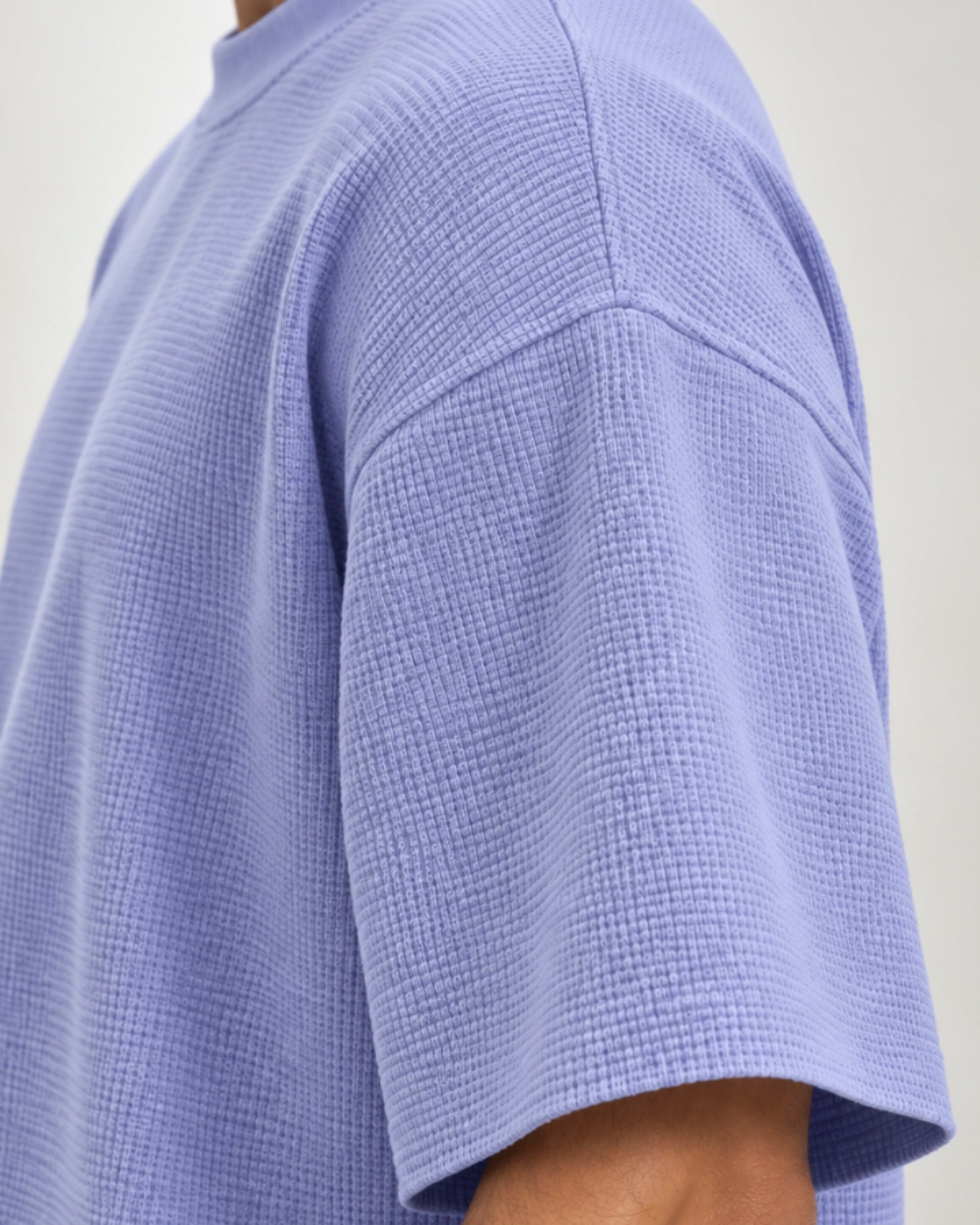Camiseta Quadrilê Oversized Lavanda