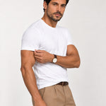 Camiseta Algodão Egípcio Premium Branco
