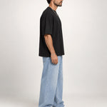 Camiseta Oversized Suedine Preto