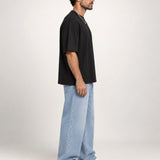 Camiseta Oversized Suedine Preto
