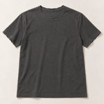 Camiseta Relax Pré-Lavada de Algodão Premium Grafite