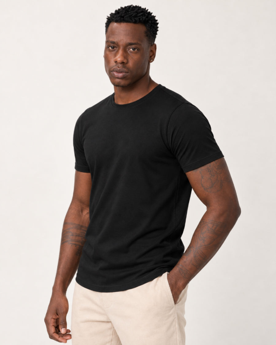 Camiseta Tecnológica Modal preta