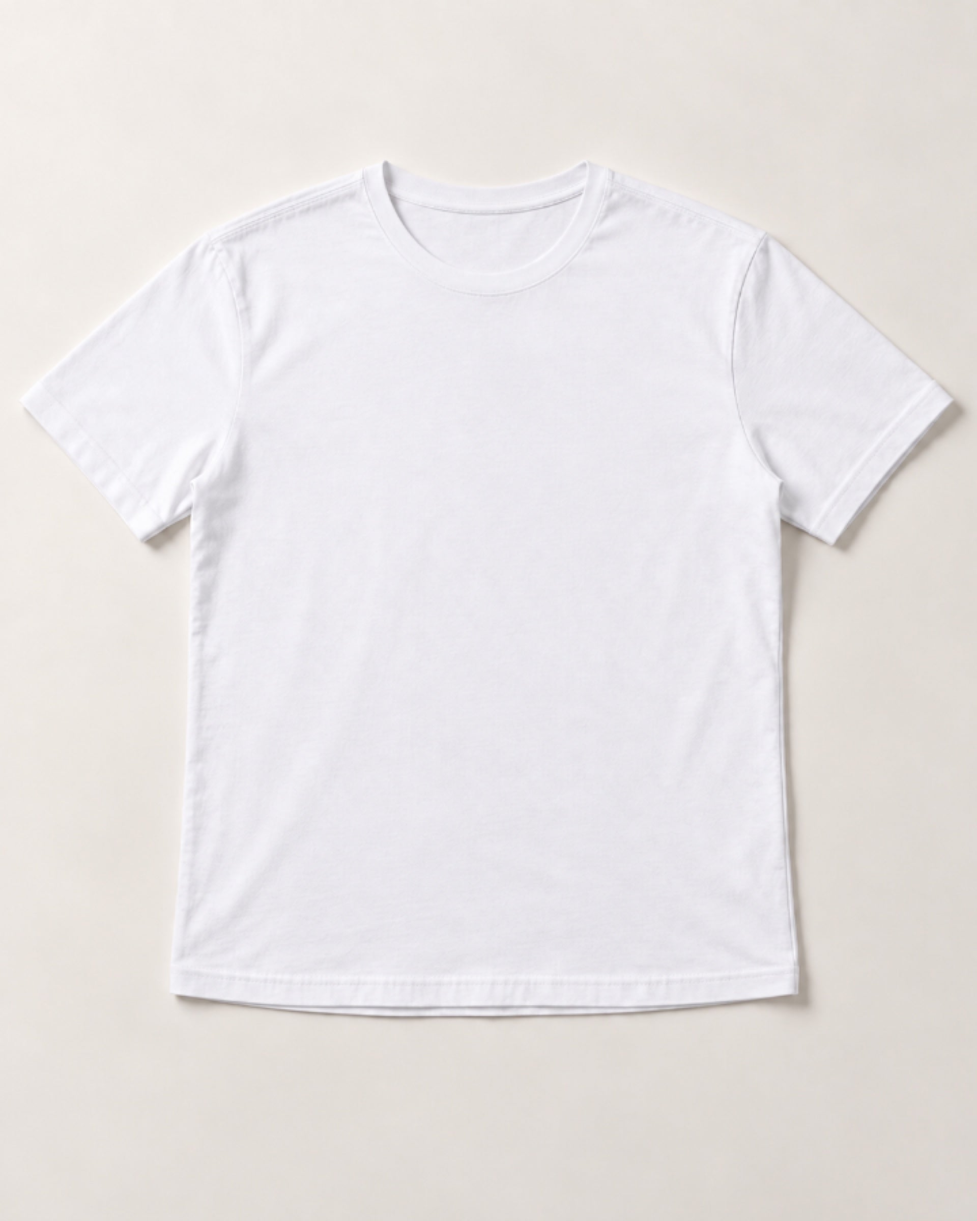 Camiseta Algodão Egípcio Premium Branco