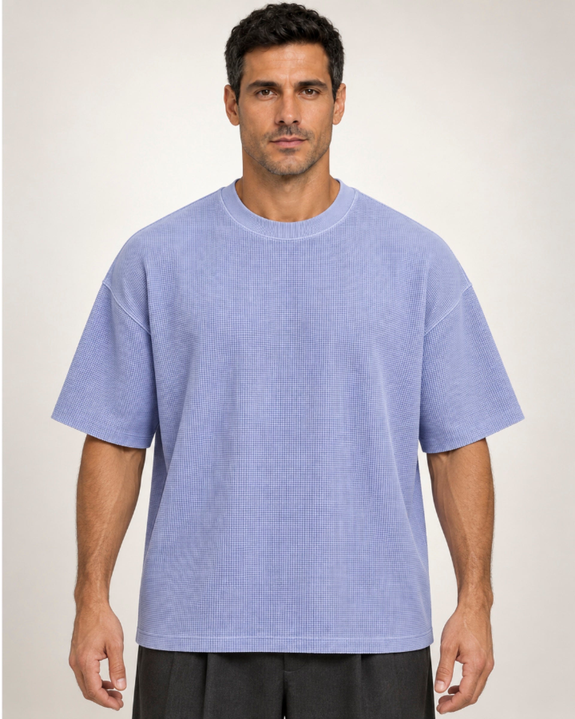 Camiseta Quadrilê Oversized Lavanda