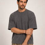 Camiseta Quadrilê Oversized Grafite