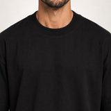 Camiseta Oversized Suedine Preto