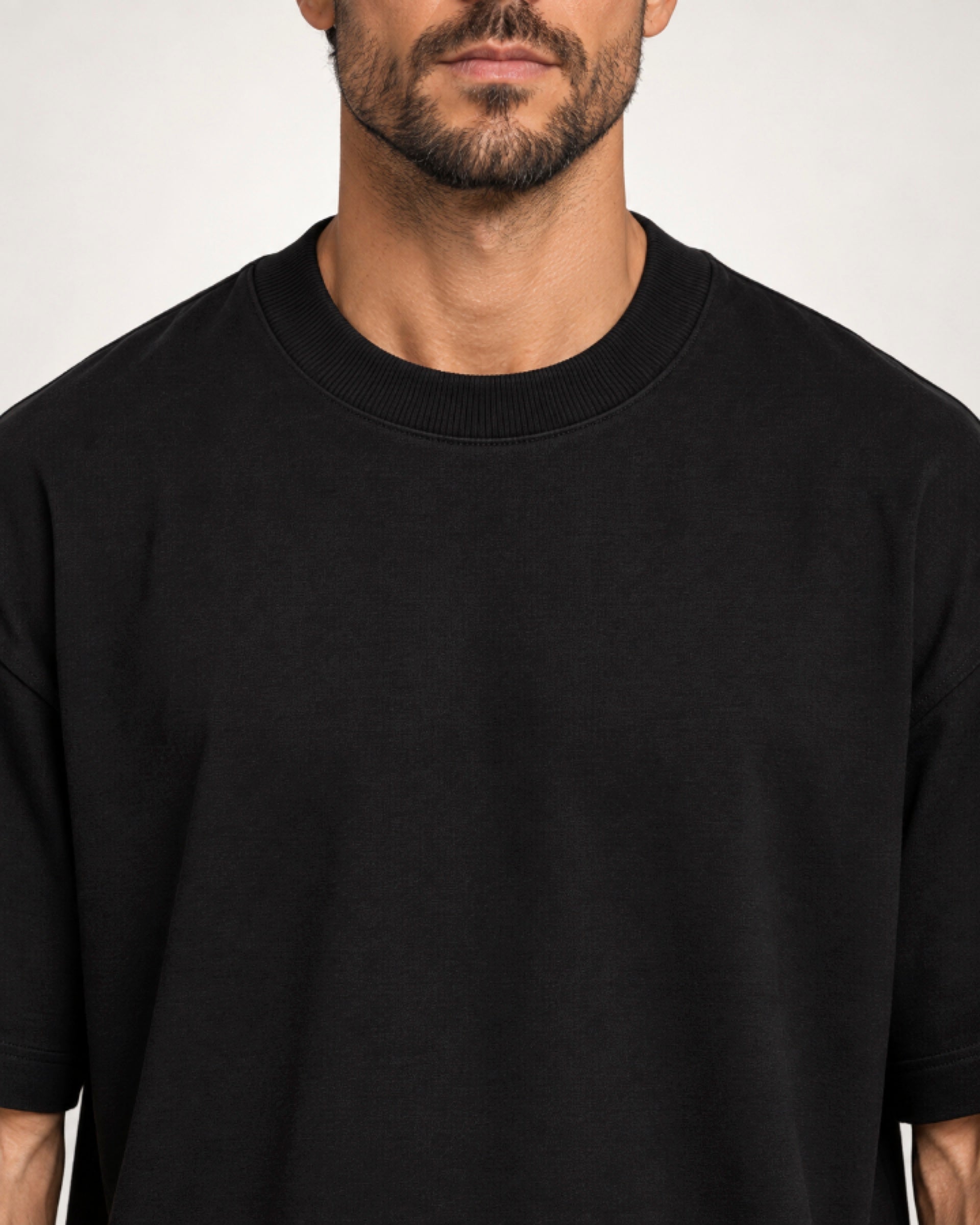 Camiseta Oversized Suedine Preto