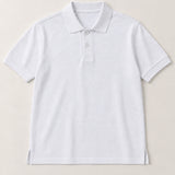 Camisa Polo Piquet Masculina Branca