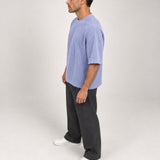 Camiseta Quadrilê Oversized Lavanda