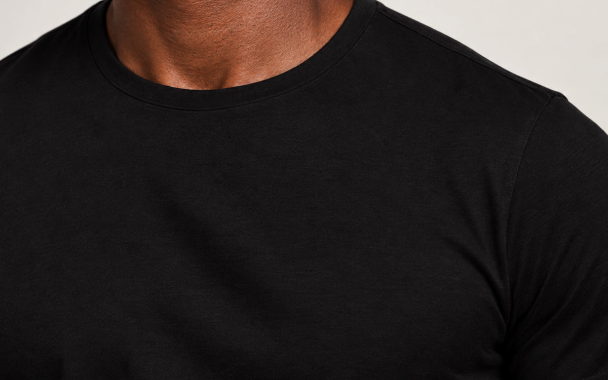Camiseta Algodão Egípcio Premium Preto