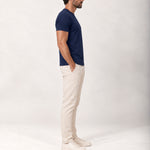 Camiseta Tecnológica Modal Masculina Azul Marinho