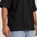 Camiseta Oversized Suedine Preto