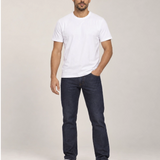 Camiseta Clássica Pré-Lavada de Algodão Premium Branco