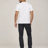 Camiseta Clássica Pré-Lavada de Algodão Premium Branco