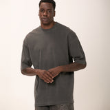 Camiseta Oversized 3.0 Pré-lavada de Algodão Premium Grafite