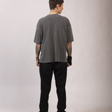 Camiseta Quadrilê Oversized Grafite