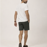 Camiseta Relax Pré-Lavada de Algodão Premium Offwhite