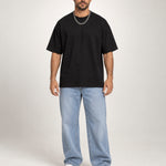 Camiseta Oversized Suedine Preto