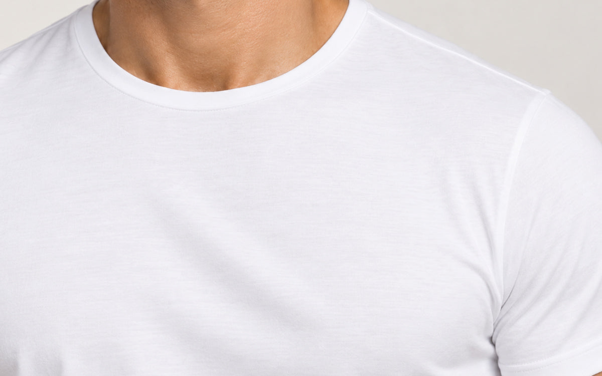 Camiseta Algodão Egípcio Premium Branco