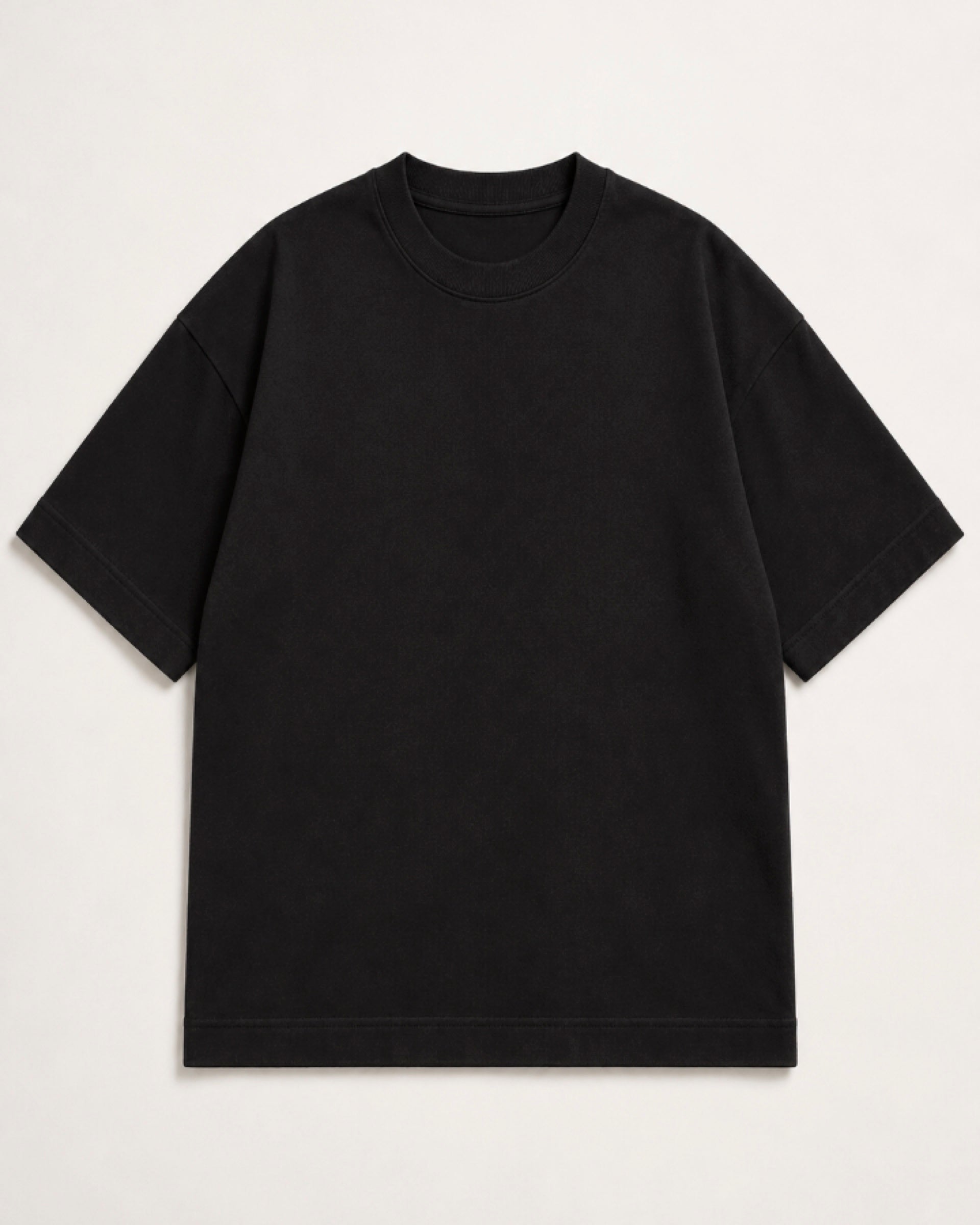Camiseta Oversized Suedine Preto