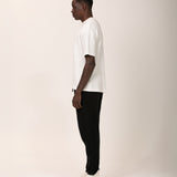 Camiseta Aleska Oversized Texturizada Offwhite