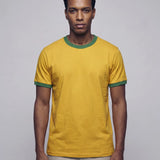 Camiseta Ringer Tee Copa Amarela