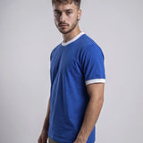 Camiseta Ringer Tee Copa Azul
