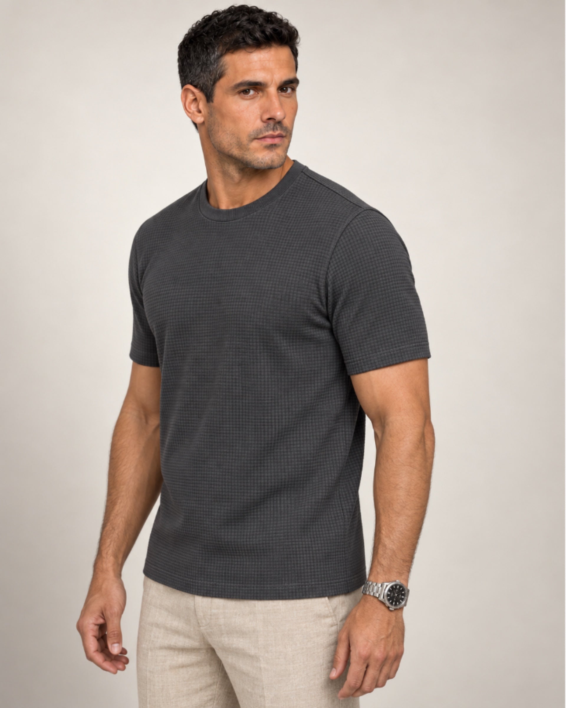 Camiseta Quadrille Classic Grafite