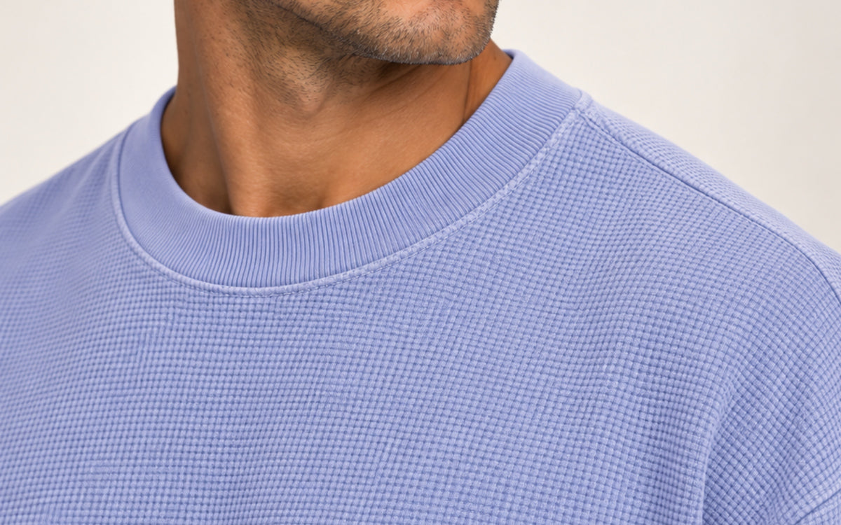 Camiseta Quadrilê Oversized Lavanda