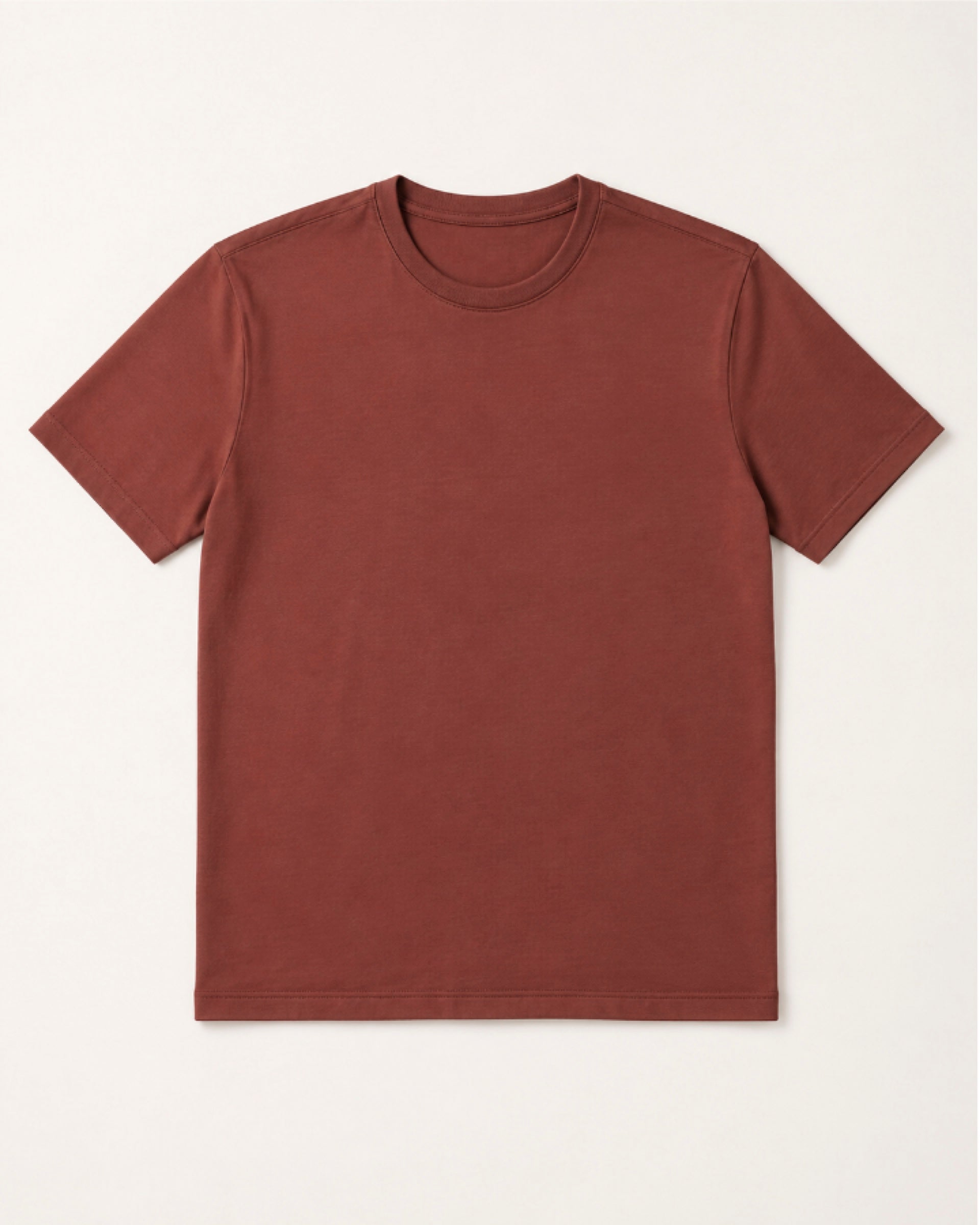 Camiseta Tecnológica Modal Masculina Marrom
