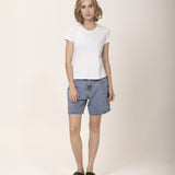 Camiseta Basic Pré-Lavada de algodão Premium Branca